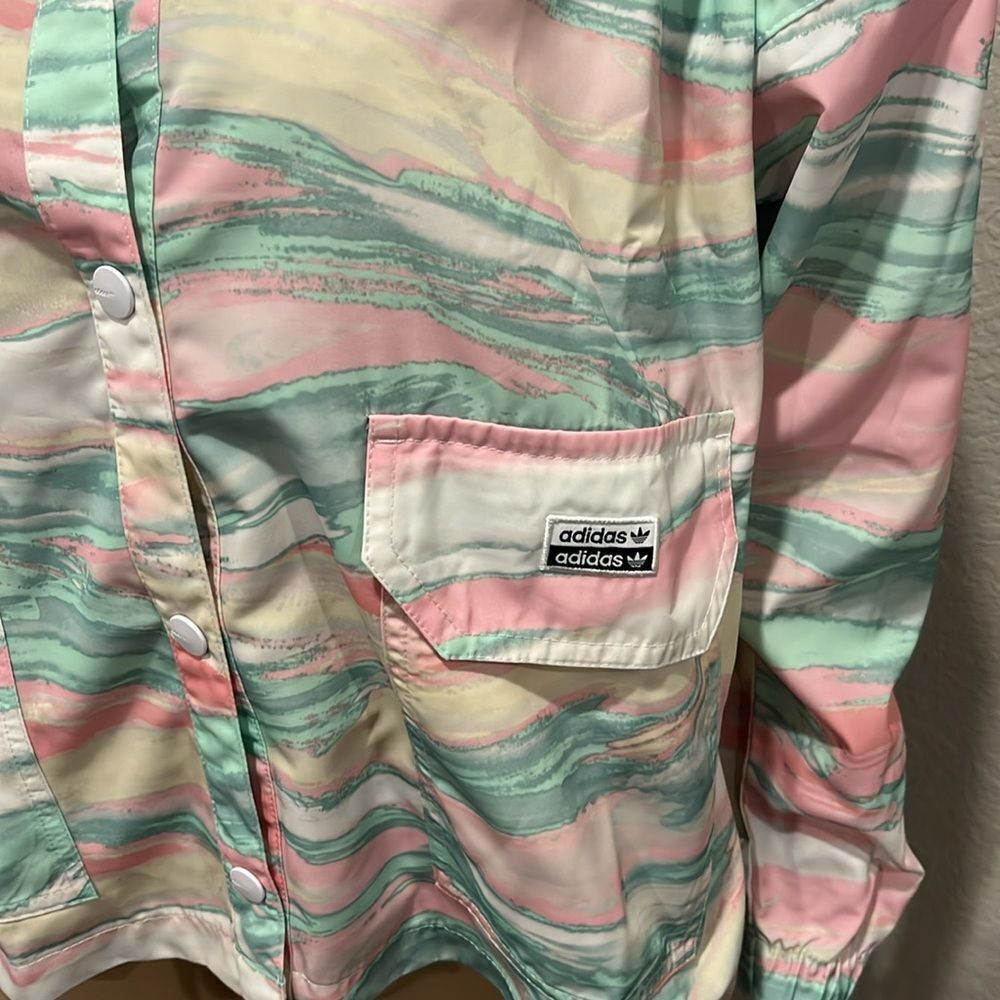 Adidas colorful jacket - Picture 2 of 8